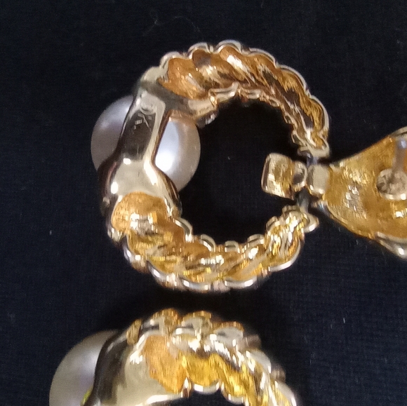 KJL vintage Earrings - Picture 6 of 8